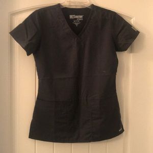 Grey’s Anatomy grey scrub top